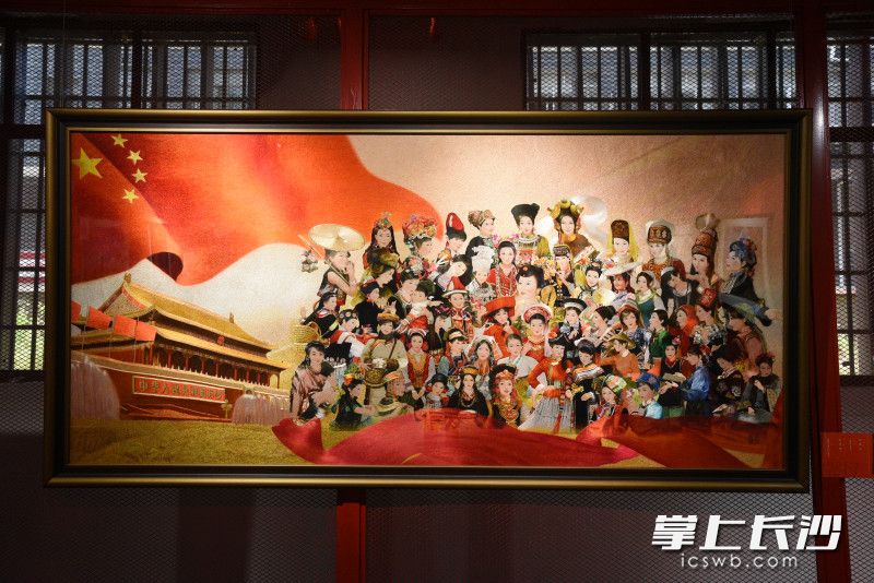 精美刺绣作品展示。 精美刺绣作品展示。